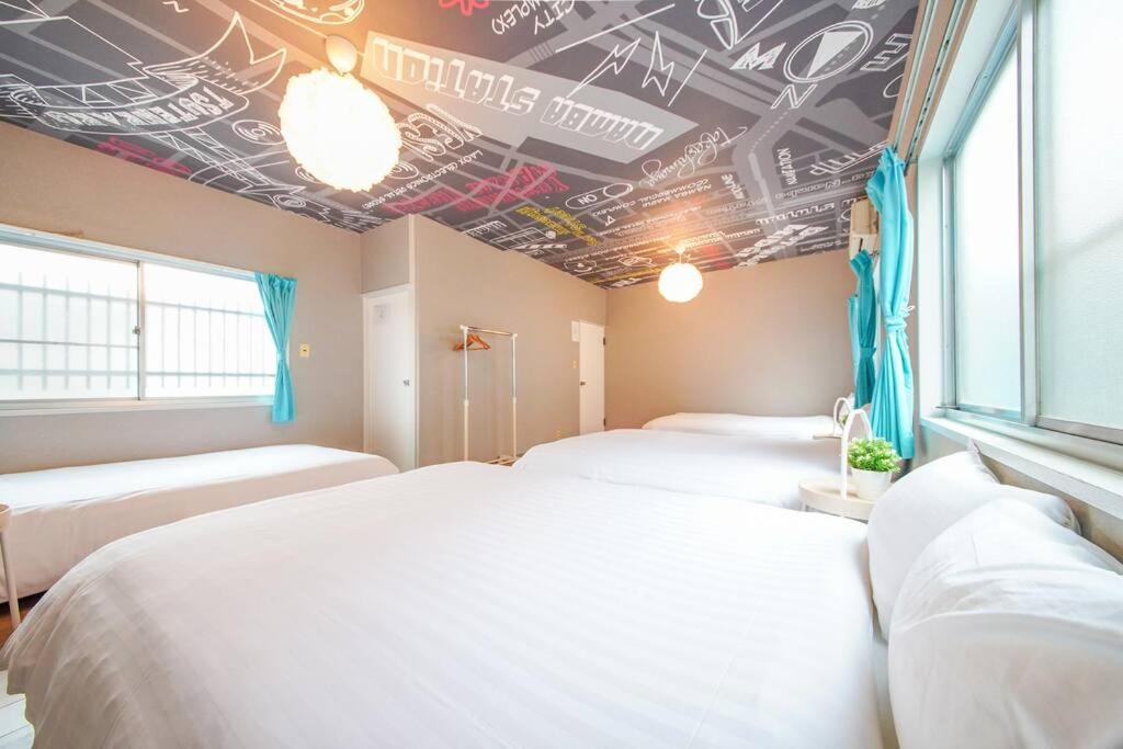 Sanacion Namba: Spacious 5LDK with BBQ-Ready Balcony Osaka Exterior photo